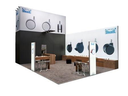 GROSS STABIL Messestand auf der interzum